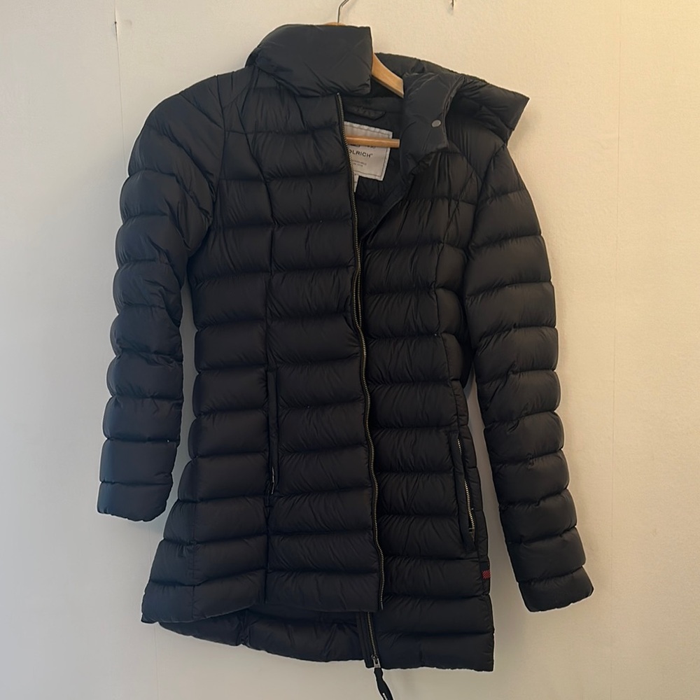 Woolrich Black Puffer Jacket